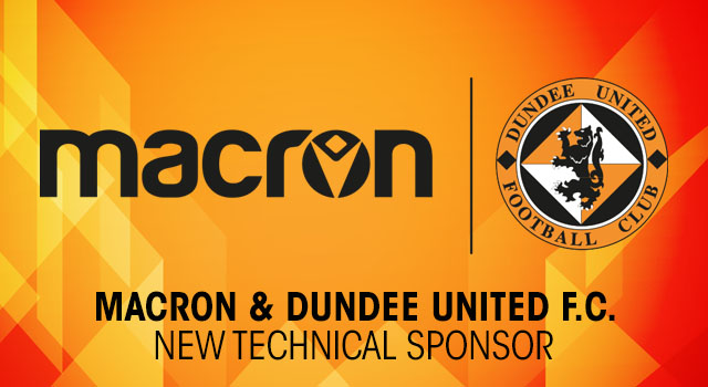 Dundee United Announce four year deal with Macron