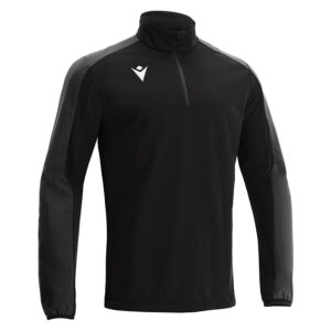 Arno 1/4 Zip - Black