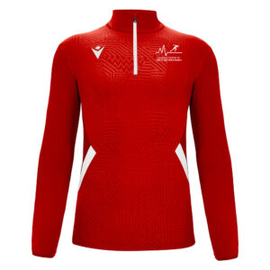 Macron Fraser 1/4 Zip Jacket - Red (TCHP)