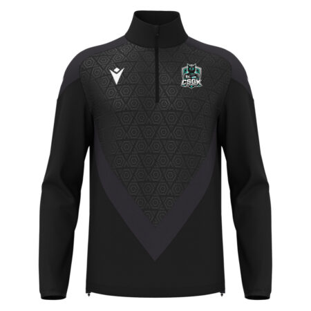 Macron Anduin 1/4 Zip Jacket - Black (CSGK)