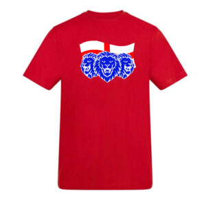 3 Lions Red T-Shirt
